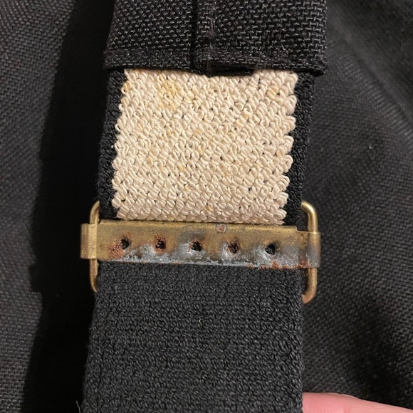 NEW Carhartt Overalls Heavy Quilted Black 50x30 Men’s RN 14806 R33 *Flaw* - Picture 6 of 6